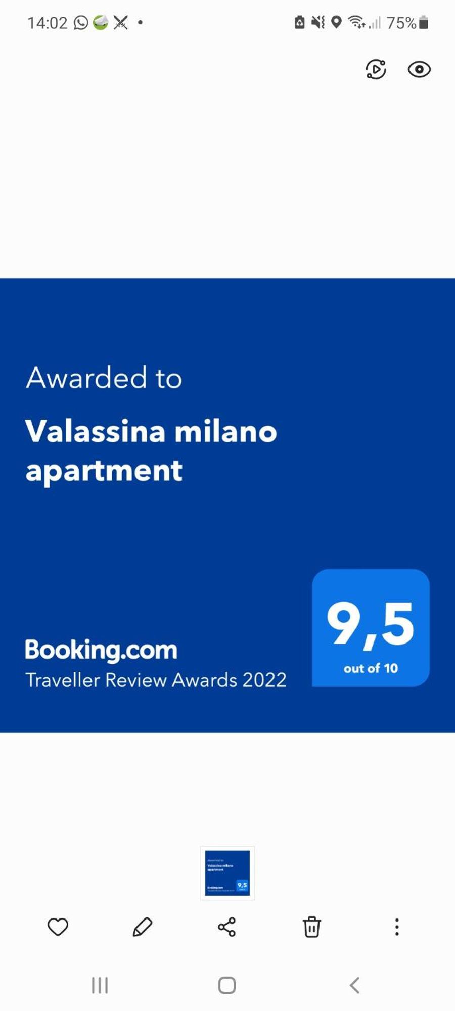 Valassina Milano Apartment Bilik gambar